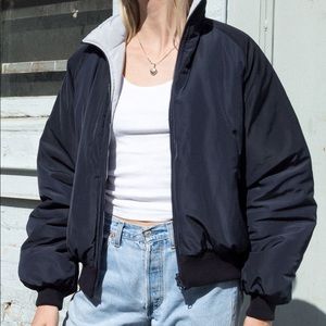 brandy melville reversible puffer jacket